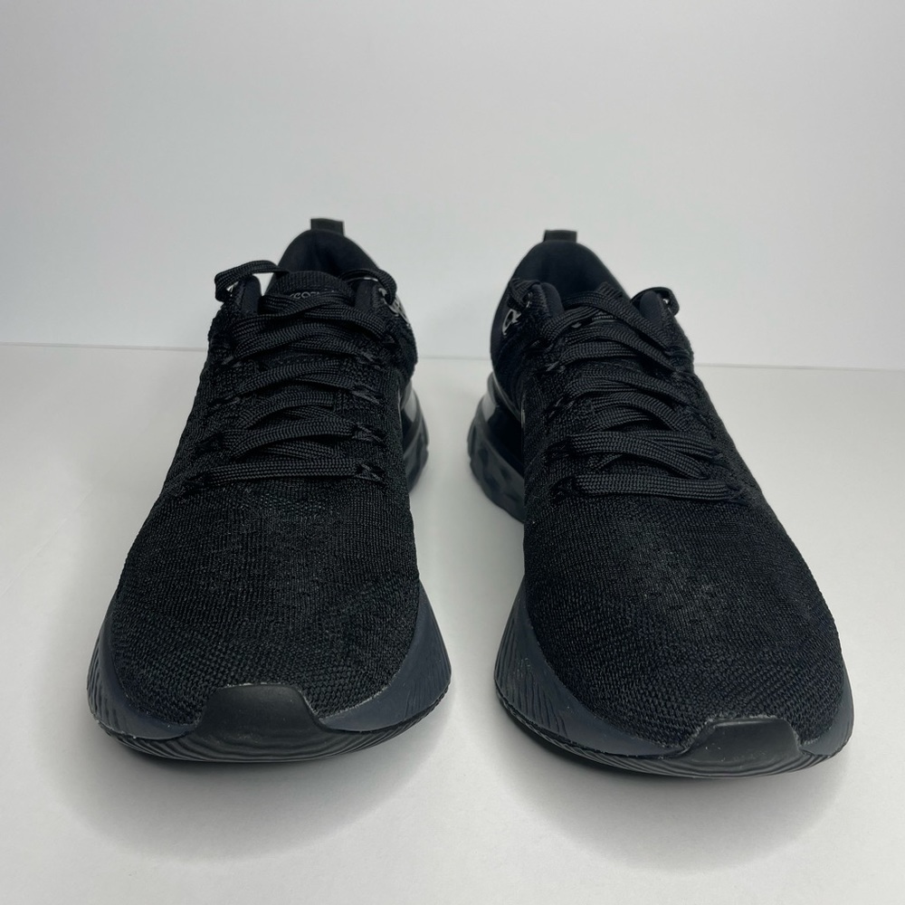 Nike React Infinity Run Flyknit 2 Triple Black - Picture 3 of 11